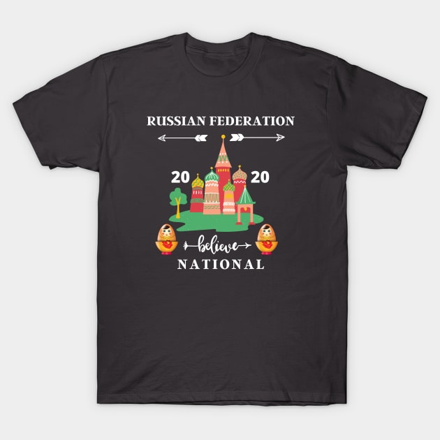 Russia 2020 T-Shirt by Grishman4u